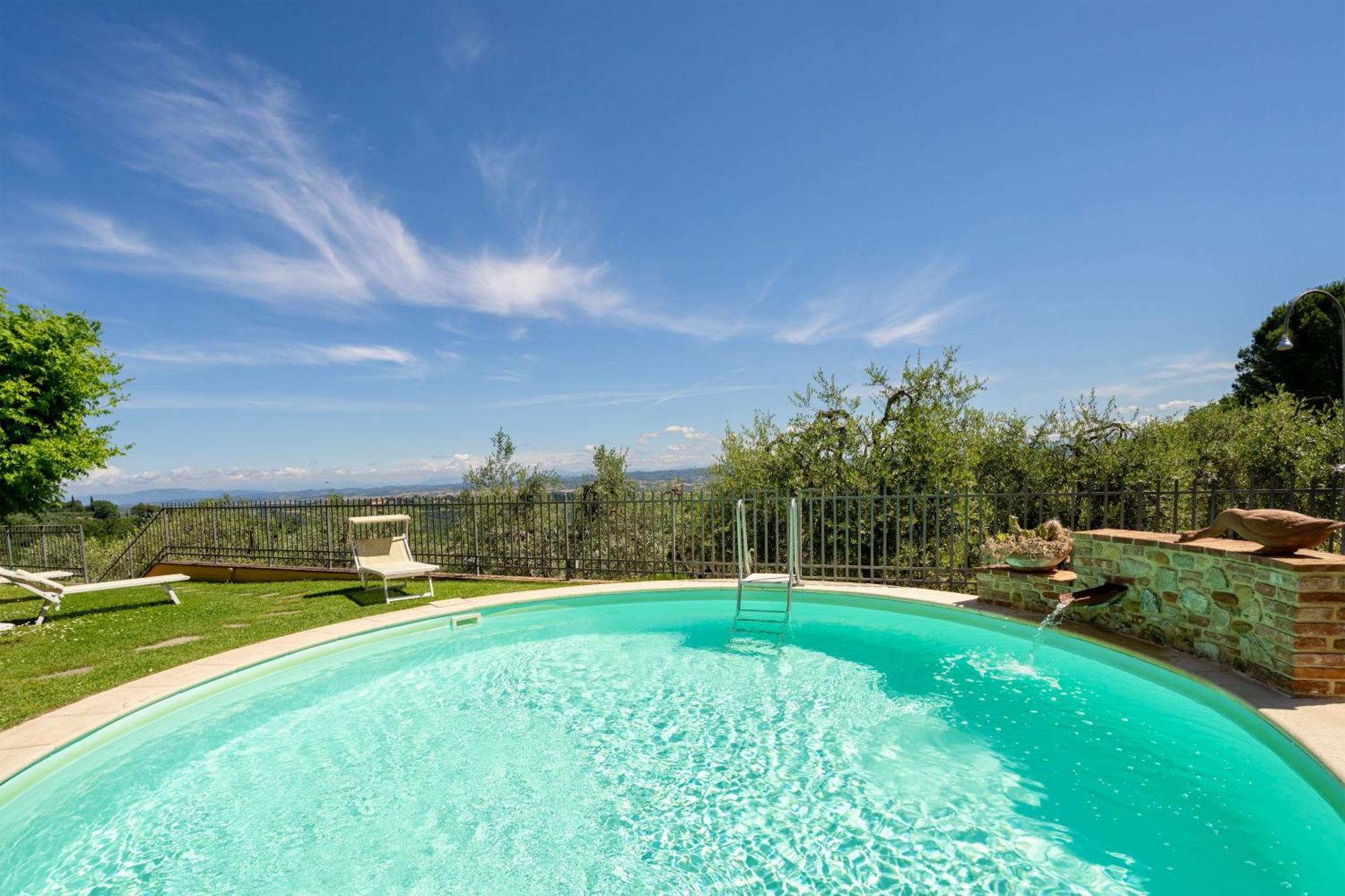 Aparthotel Casa Vacanze Con Piscina A San Gimignano Extérieur photo